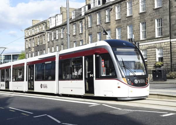 Edinburgh Trams has been named one of the UK's top transport operators in a new survey. Picture: Greg Macvean.