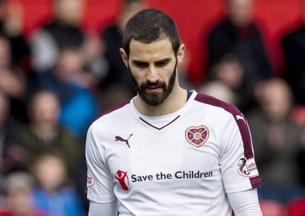 Ian Cathro feels circumstances have denied Tasos Avlonitis, pictured, time to adjust to Scottish football