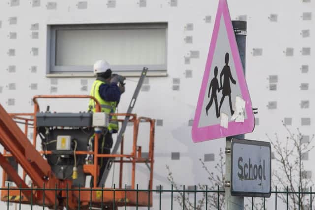 Similar defects have been found in schools across Scotland. Picture SWNS