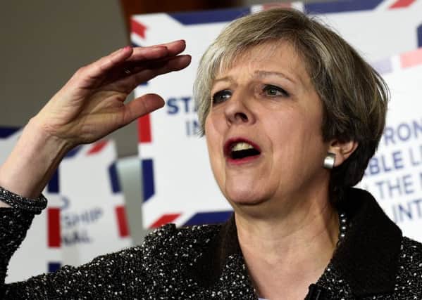 Theresa May seems to find criticism and differing views distasteful. Picture: PA