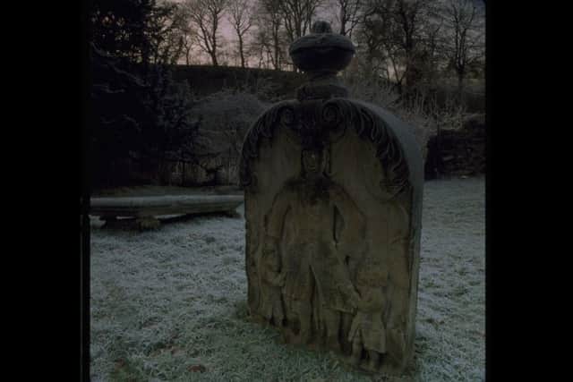 The headstone of John Craig in the graveyard of the Old Temple Parish Church, Midlothian. Photo: James Gardiner/Scran