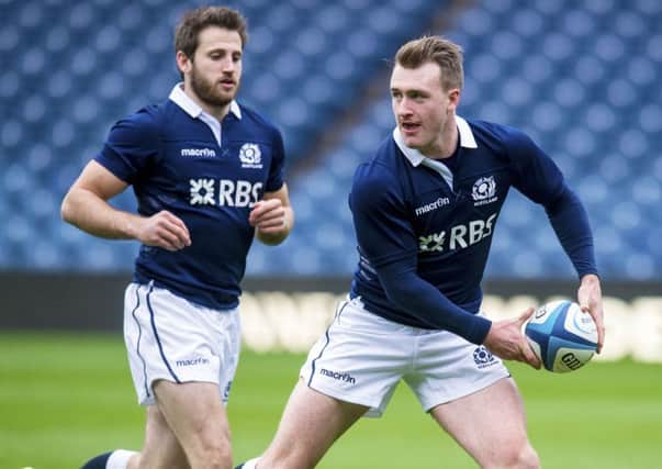 Scotland duo Tommy Seymour and Stuart Hogg have been named in the Lions squad. Picture: Craig Watson/SNS/SRU