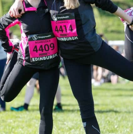Participants Agnieszka Wisniewska and Domonika Tarasiuk. Picture: Toby Williams.