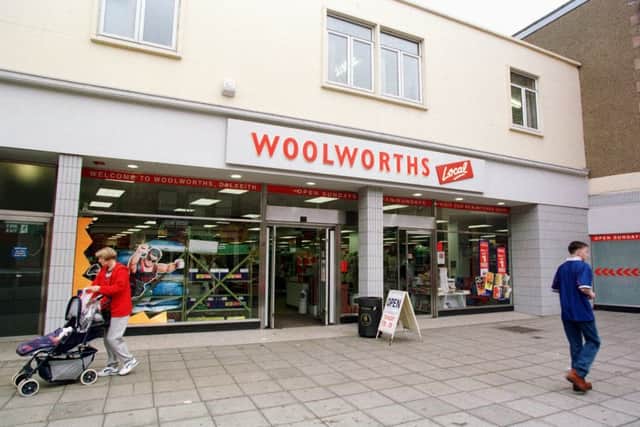 Woolworths in Dalkeith in 1998.