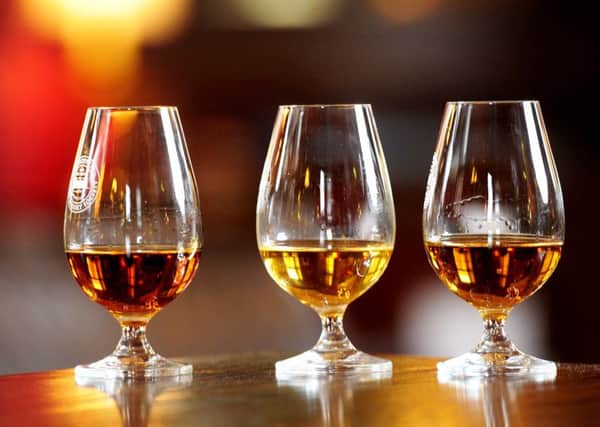 Whisky exports have increased by over 4%.