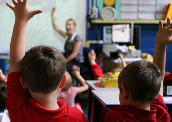 Teachers and parents say many P1 pupils get upset at having to sit tests deemed necessary by the Scottish Govenment.