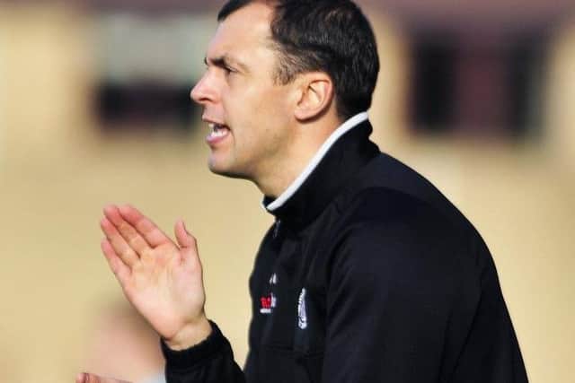 Todd Lumsden had six months in charge of Linlithgow Rose. Pic: TSPL