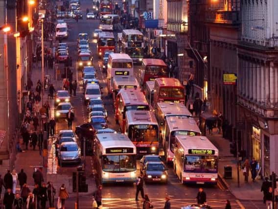 Public transport campaigners argue that cleaner bus engines would have more impact on pollution than a scrappage scheme for diesel cars. Picture: Robert Perry