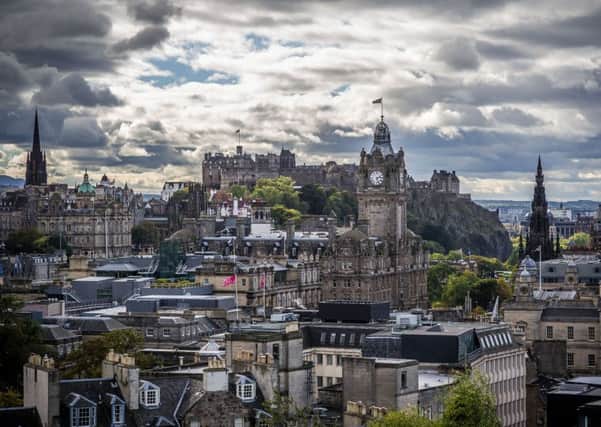 A view of Edinburgh from Calton Hill. Picture: Scott Taylor
