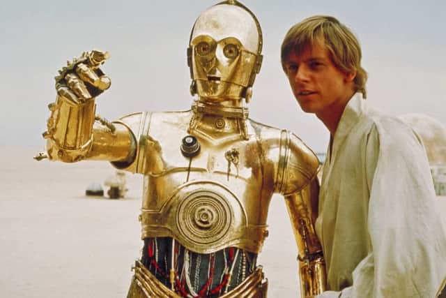 Mark Hamill as Luke Skywalker in Star Wars: A New Hope. File Pic