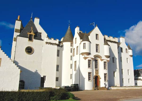 Blair Castle, near Blair Atholl, has opened up its collection of Jacobite treasures to the public. PIC: Contributed.