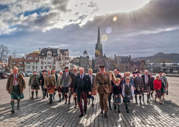 Scotland's clan chiefs arrive at Edinburgh Castle for first time since 1745 Jacobite rebellion. PIC: Contributed