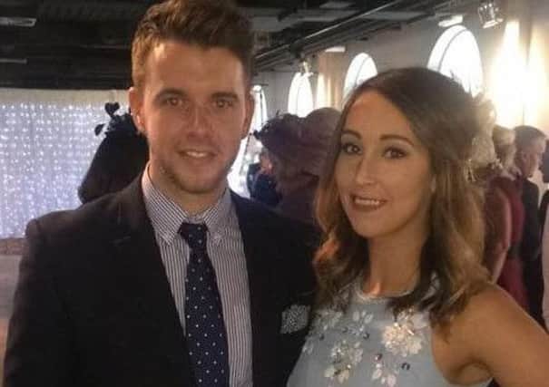Kirsty Maxwell pictured with husband Adam. Picture: Contributed