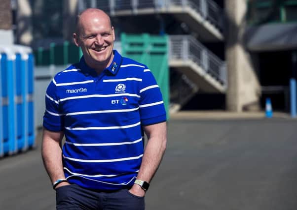 New Scotland head coach Gregor Townsend. Picture: SNS