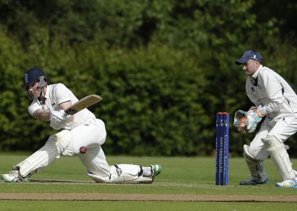 Peter Ross is a batsman as well as coach at Heriot's
