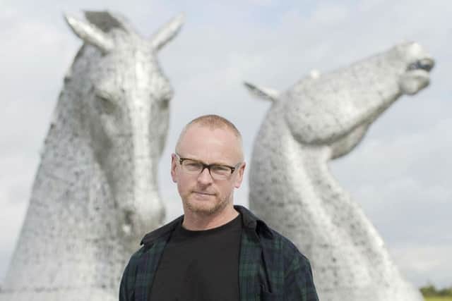 Sculptor Andy Scott has submitted plans to East Lothian council to build the giant structure off the A1 near Dunbar. Picture; Deadline