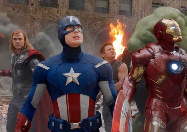 The stars of the Avengers films. Picture: Contributed