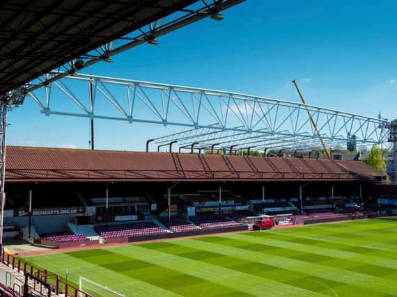 Tynecastle's main stand is to be demolished this summer after 103 years