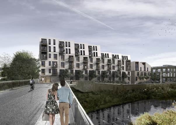 The Canonmills Garden development on Warriston Road has been designed by architect's Sheppard Robson.