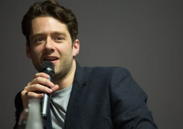 Actor Richard Rankin, who plays Roger Wakefield, was this year's mystery guest. PIC: Contributed.