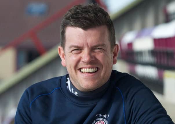 Mark Bradley was Linlithgow Rose manager from 2011 to 2014