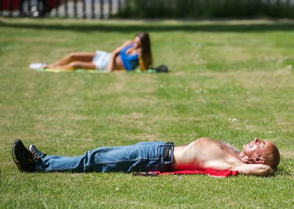 Forecasts for Edinburgh this weekend suggest it will be hotter than the Canary Islands. Picture: John Devlin