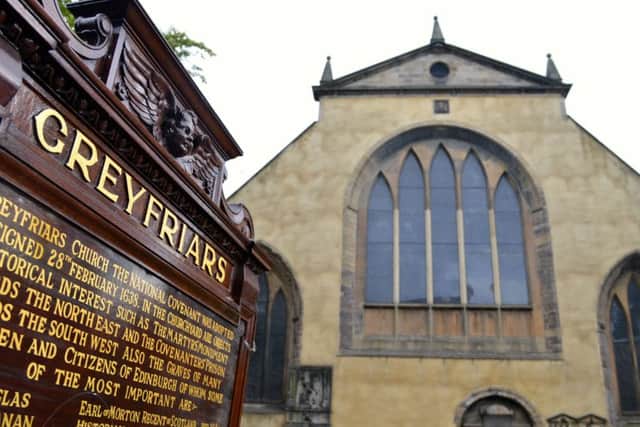The woman was raped in Greyfriar's Kirkyard. Picture: Jon Savage
