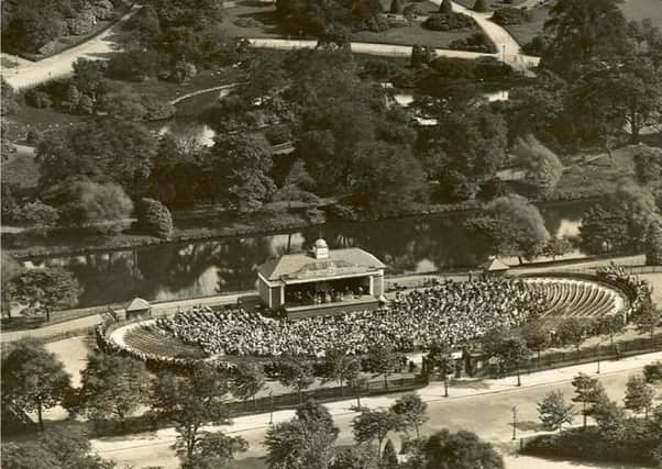 The Kelvingrove Banstand and amphitheatre in 1925, the year after it opened. PIC: Contributed.