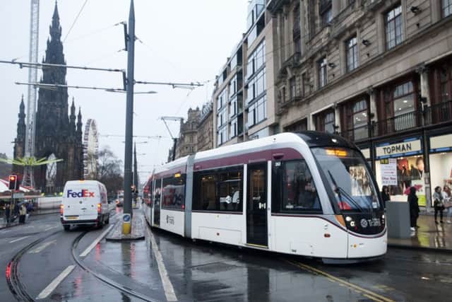 Concerns have been raised about tram track safety, Picture; Lesley Martin