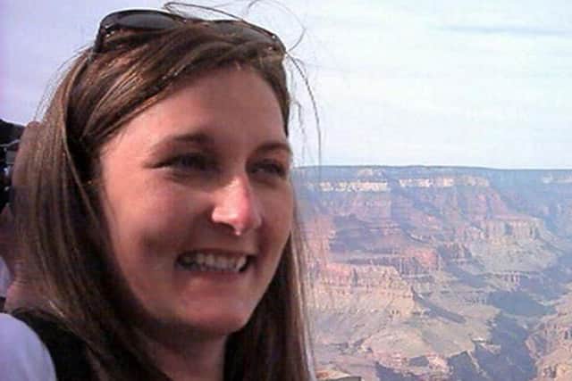 Lothian and Borders Police undated handout photo of Suzanne Pilley visiting thye Grand Canyon in the USA.