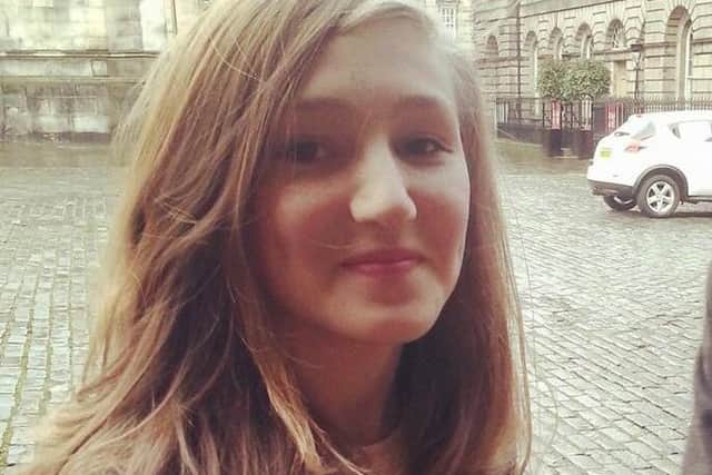 Liberton High School pupil Keane Wallis-Bennett.
