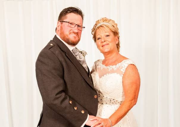 Linda and Richard Tierney on their wedding day. Picture: contributed.