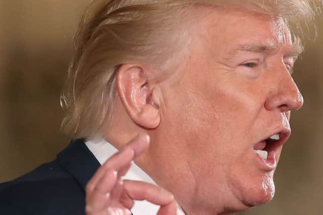 Donald Trump has pulled the United States out of the Paris Accord. Picture: Getty