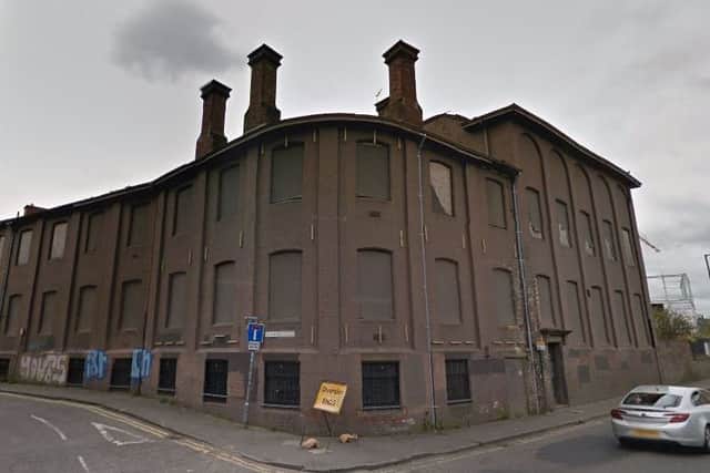 The former office block at Castle Mills is set to be transformed into a multi-million pound arts hubs. Picture: Google Maps