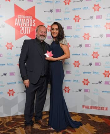 Edinburgh dentist Dr Ciara Sutherland. She has just won Dentist of the Year at the Scottish Dental Awards