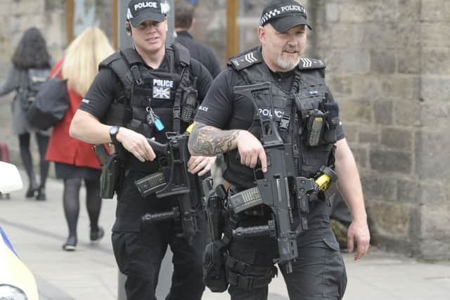 Armed police will be present at the concert. Picture:

 Neil Hanna