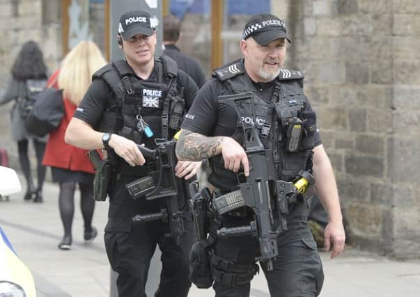 Armed police will be present at the concert. Picture:

 Neil Hanna
