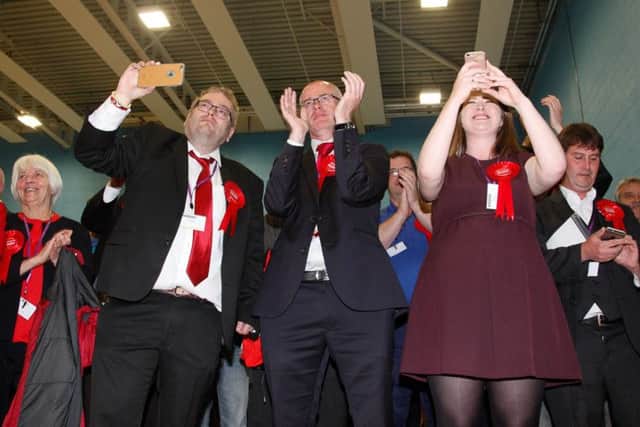 Labour candidate Danielle Rowley wins.