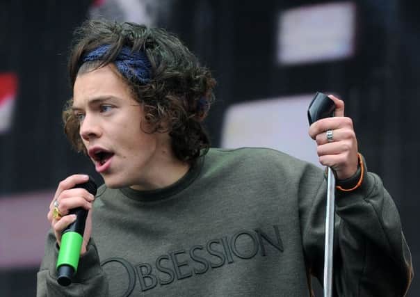 Harry Styles has played in Glasgow before at Radio 1 Big Weekend in 2014. Picture; Lisa Ferguson