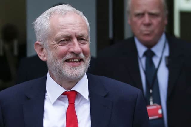 Jeremy Corbyn avoided the usual bile and stuck to policy. Picture: AFP