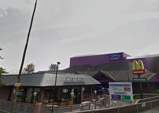 The McDonald's on Glasgow road has been evacuated, Picture; Google