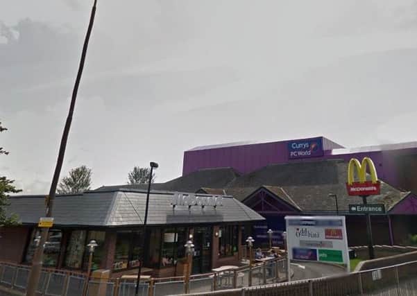The McDonald's on Glasgow road has been evacuated, Picture; Google