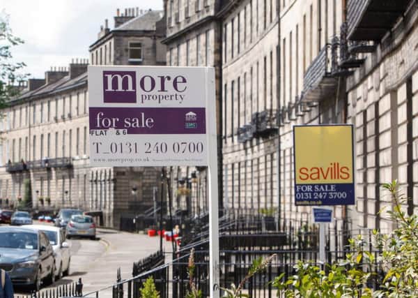 Edinburgh is enjoying a property boom. Picture; Toby Williams