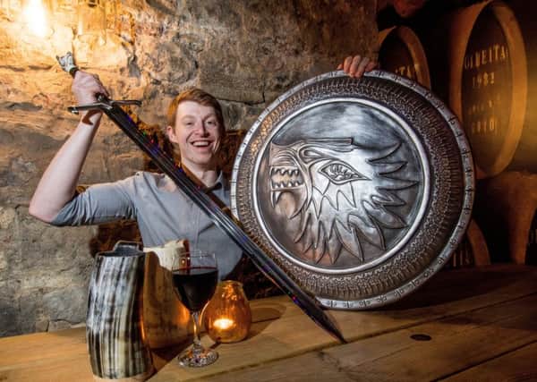 Blood &; Wine, a Game of Thrones inspired pop up bar, is coming to Edinburgh again. Picture; Ian Georgeson