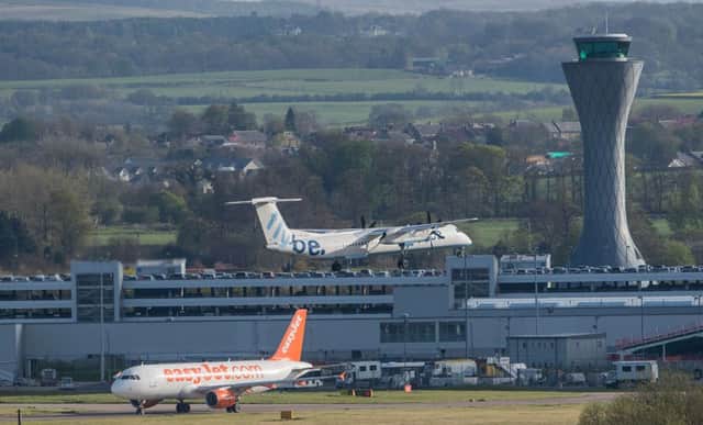 Edinburgh airport saw record passenger numbers in May. Picture: Ian Georgeson