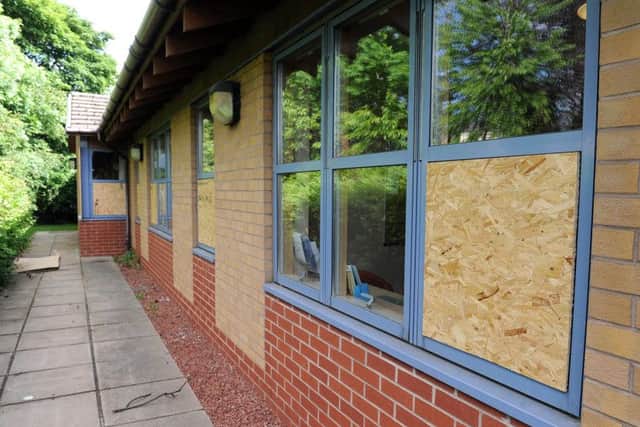 There has been 31 windows smashed at the medical centre. Picture; Lisa Ferguson