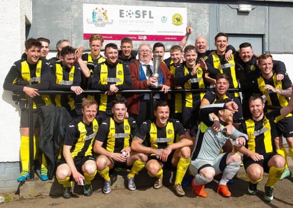 East of Scotland League champions Lothian Thistle Hutchison Vale will face stiff competition from Kelty Hearts next season