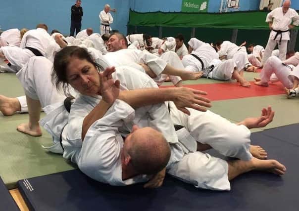 A seminar was staged at Bonnyrigg Karate Club