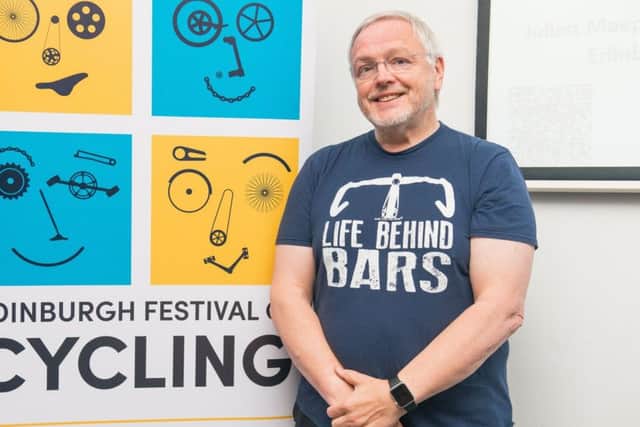 Professor Chris Oliver claims to treat an injured cyclist every 5 days. Picture; Ian Georgeson