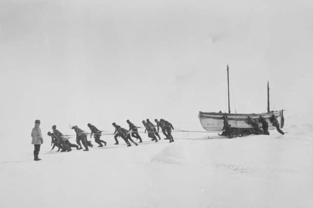 More than 90 images from Shackleton's doomed trans-arctic exhibition are in the new National Library show.
